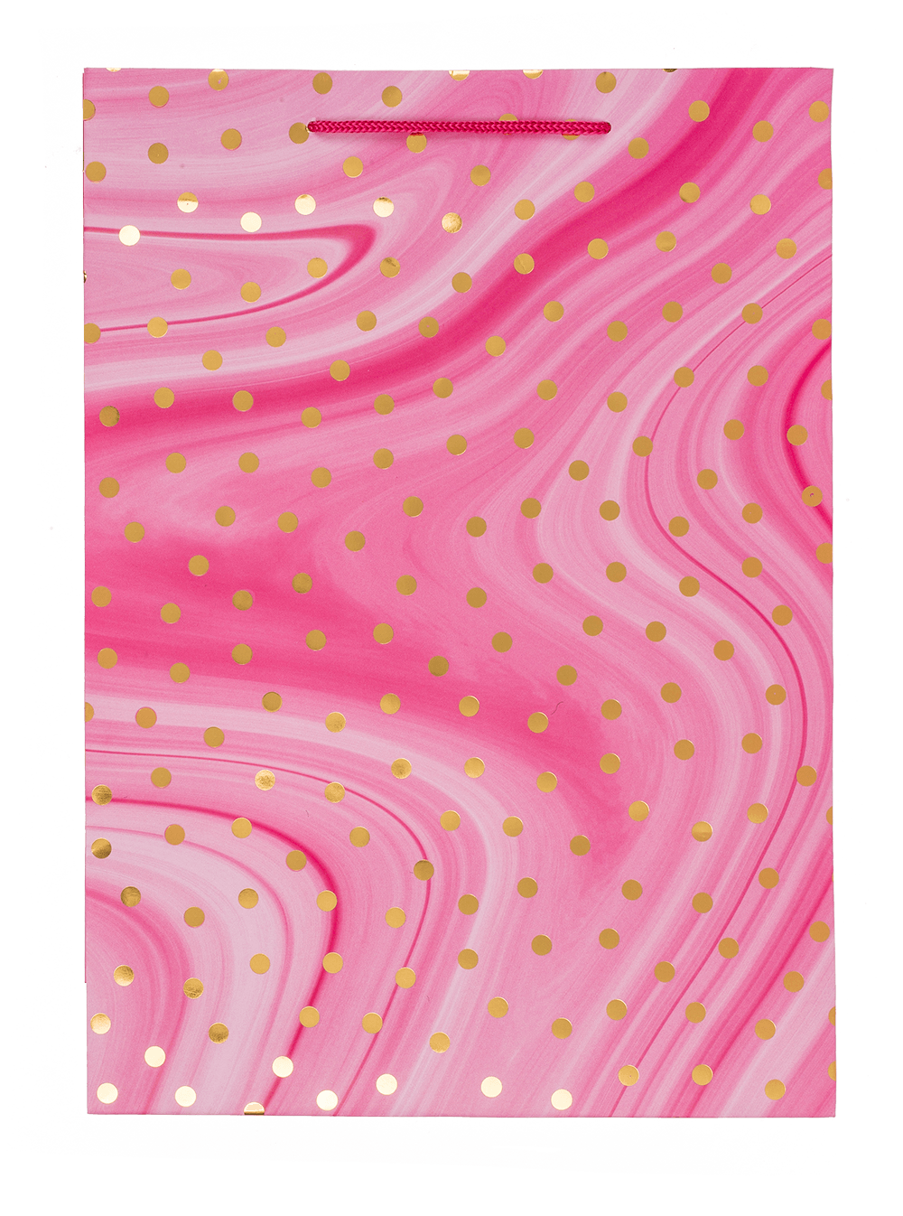 Paper bag, Golden Dots,