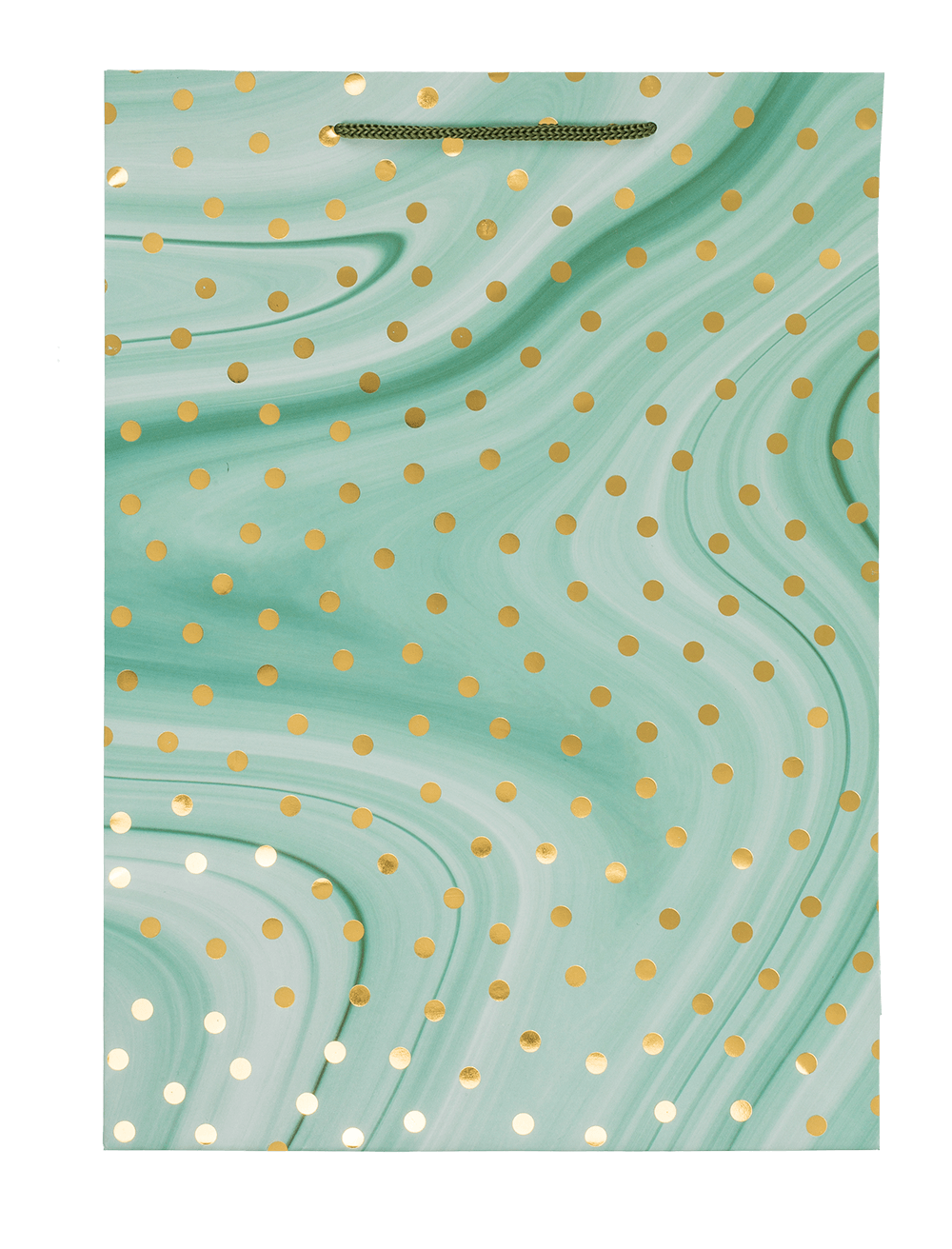 Paper bag, Golden Dots,