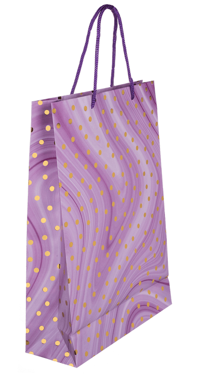Paper bag, Golden Dots,