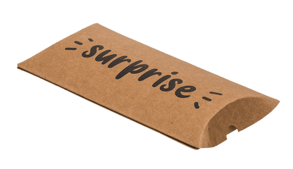 Kraft paper pillow boxes, For you, Congrats,