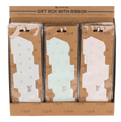 Gift box with ribbon,