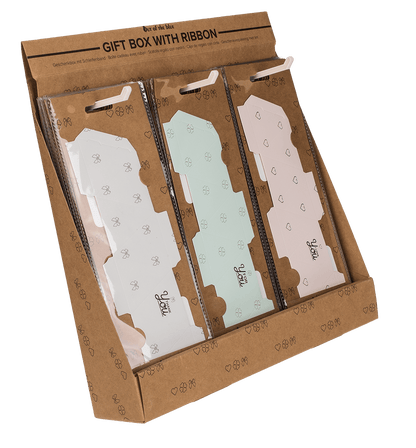 Gift box with ribbon,