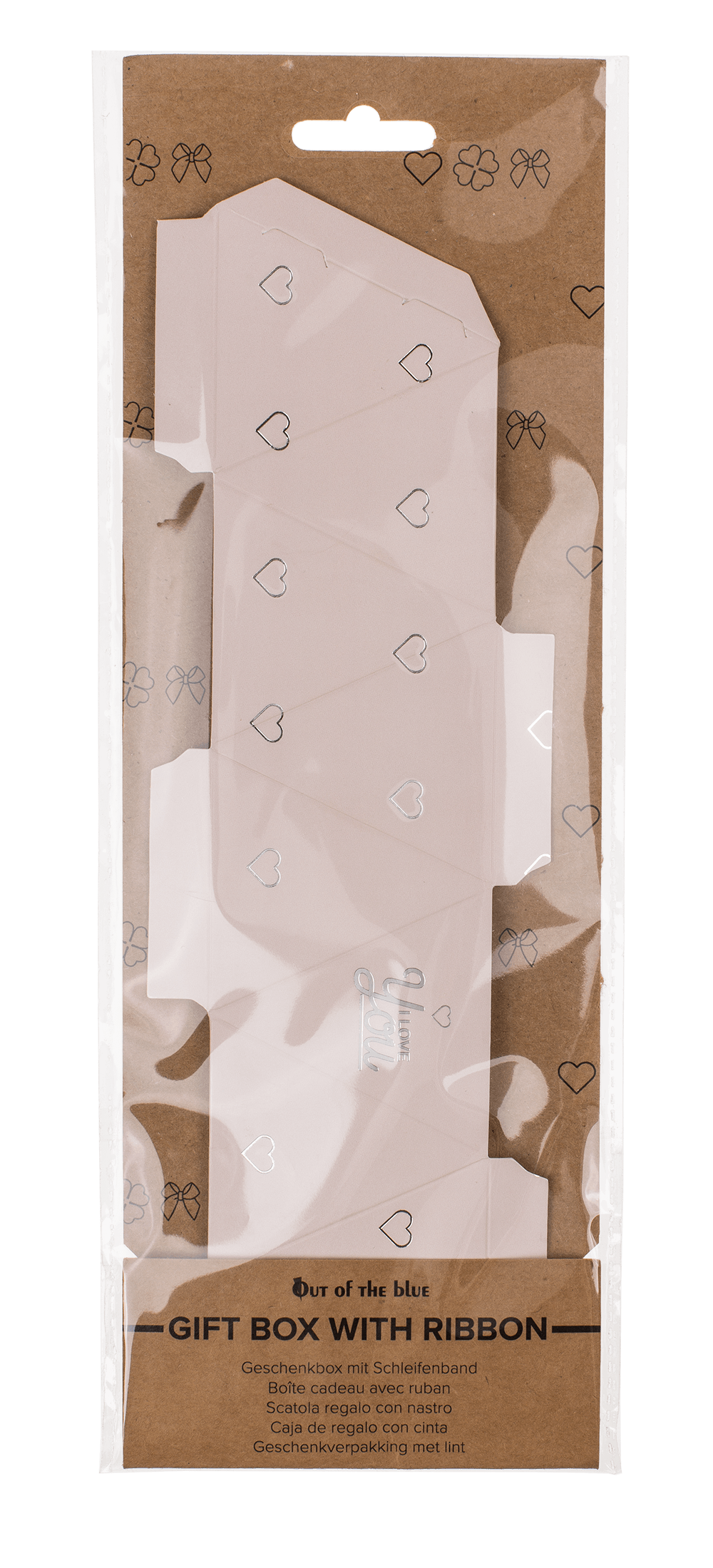 Gift box with ribbon,