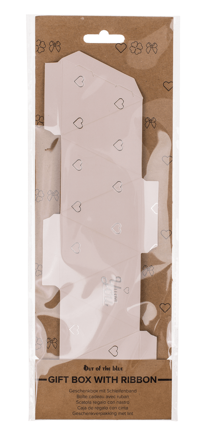 Gift box with ribbon,