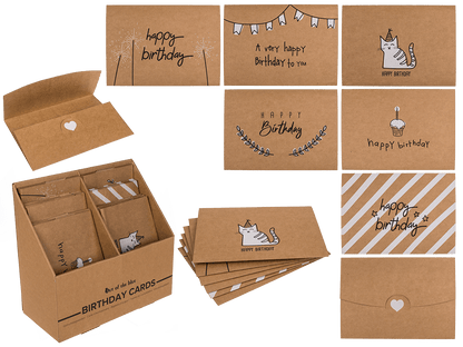 Craft paper gift card 2 in 1,
