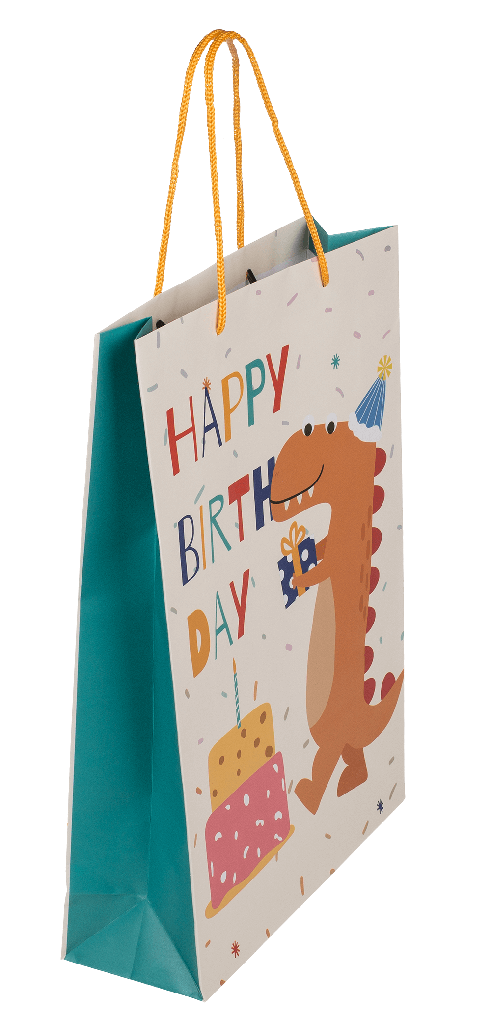 Paper gift bag, Birthday animals,