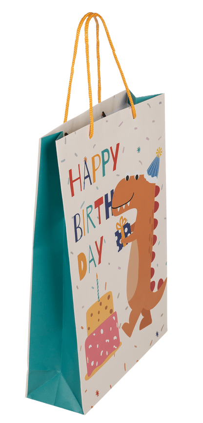 Paper gift bag, Birthday animals,