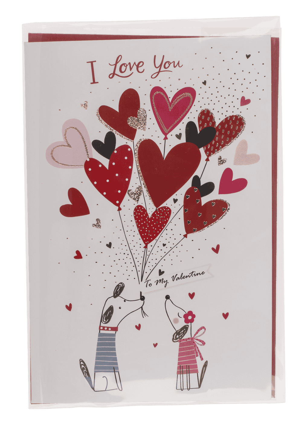 Pop-Up present card, Love,