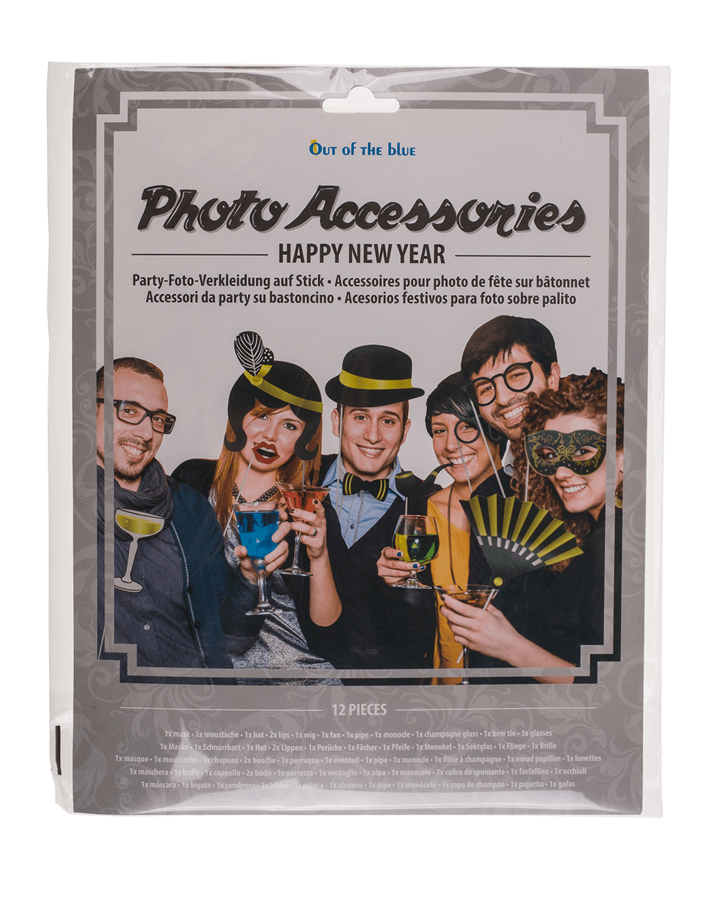 Party photo accessories on stick,