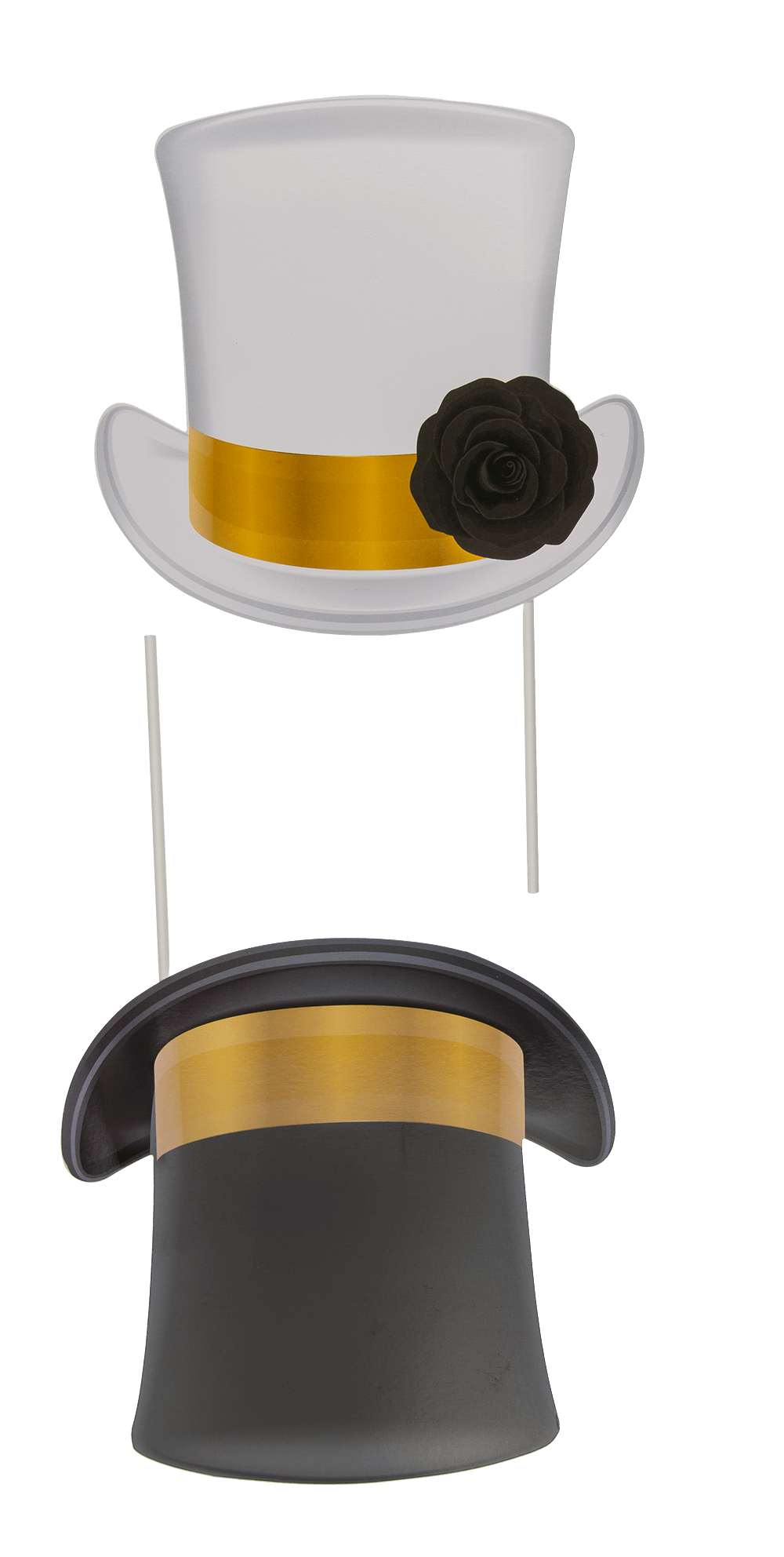 Party photo accessories on stick,