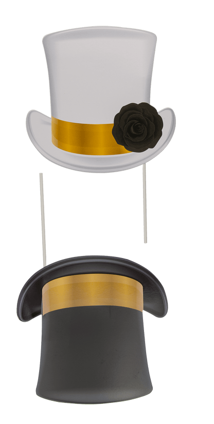 Party photo accessories on stick,