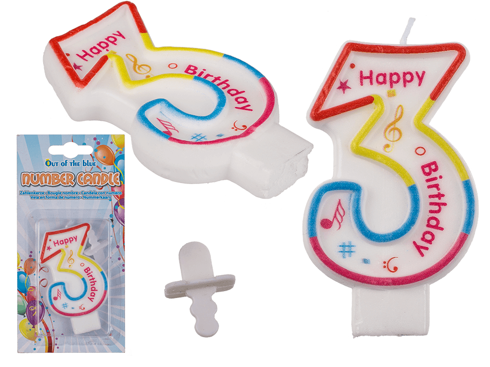 Number candle,