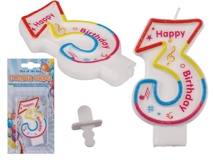 Number candle,