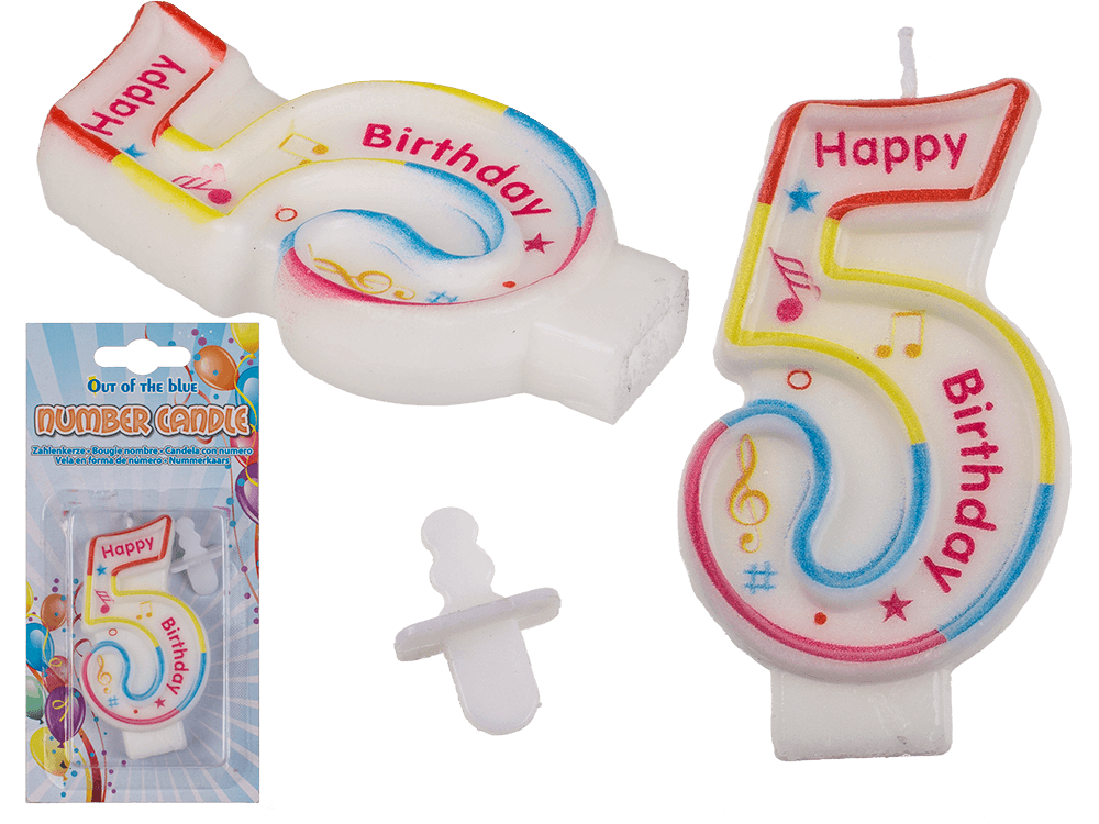 Number candle,