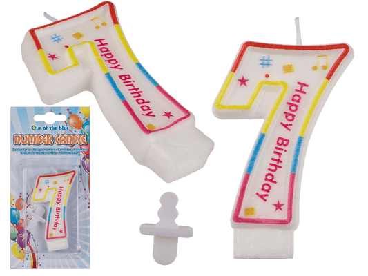 Number candle,