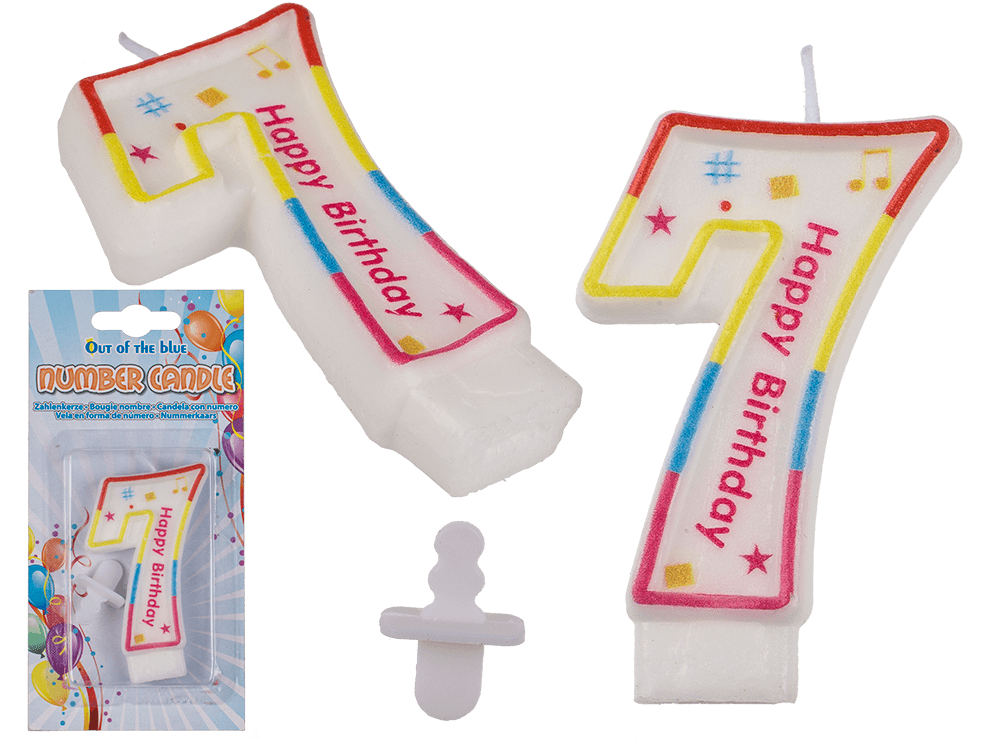 Number candle,