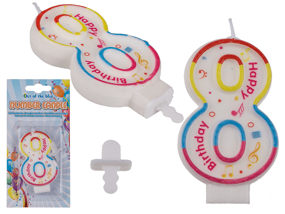 Number candle,