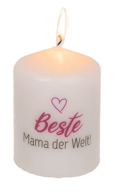Pillar candle, Beste Mama der Welt,
