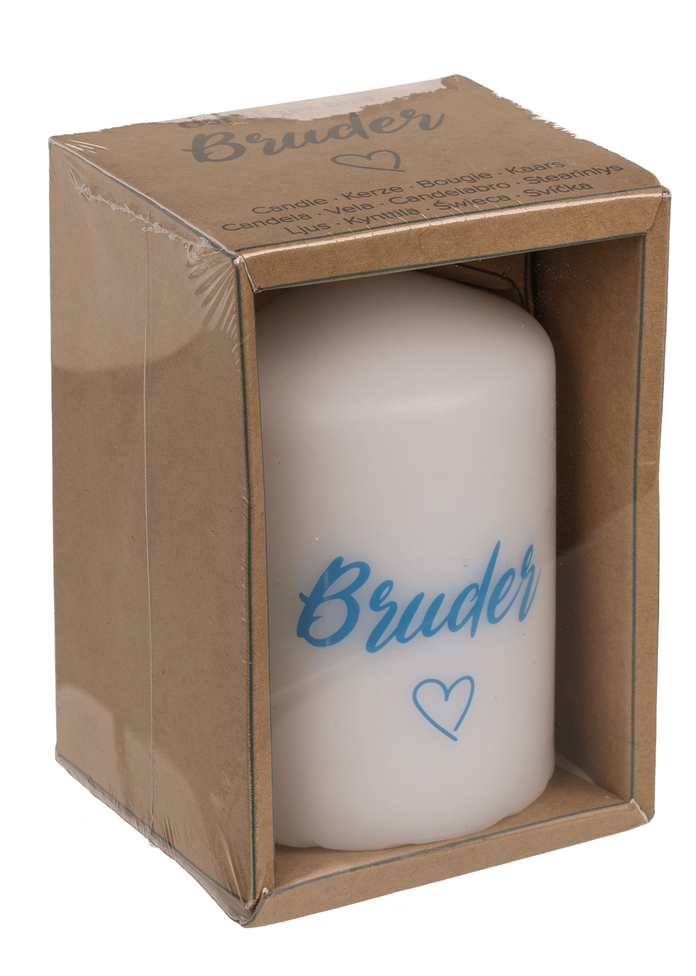 Pillar candle, Bruder <3,