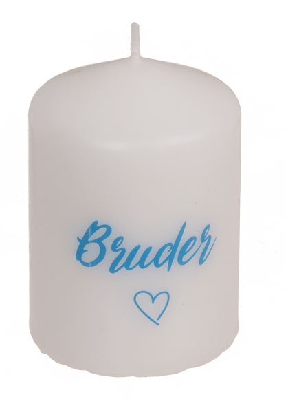Pillar candle, Bruder <3,