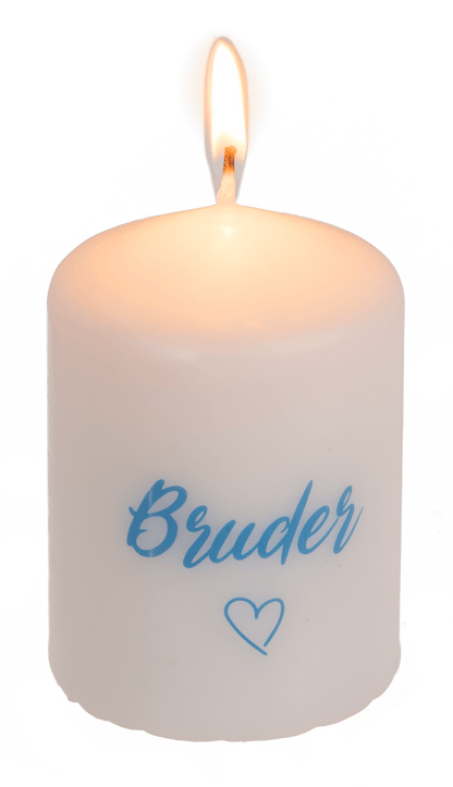 Pillar candle, Bruder <3,