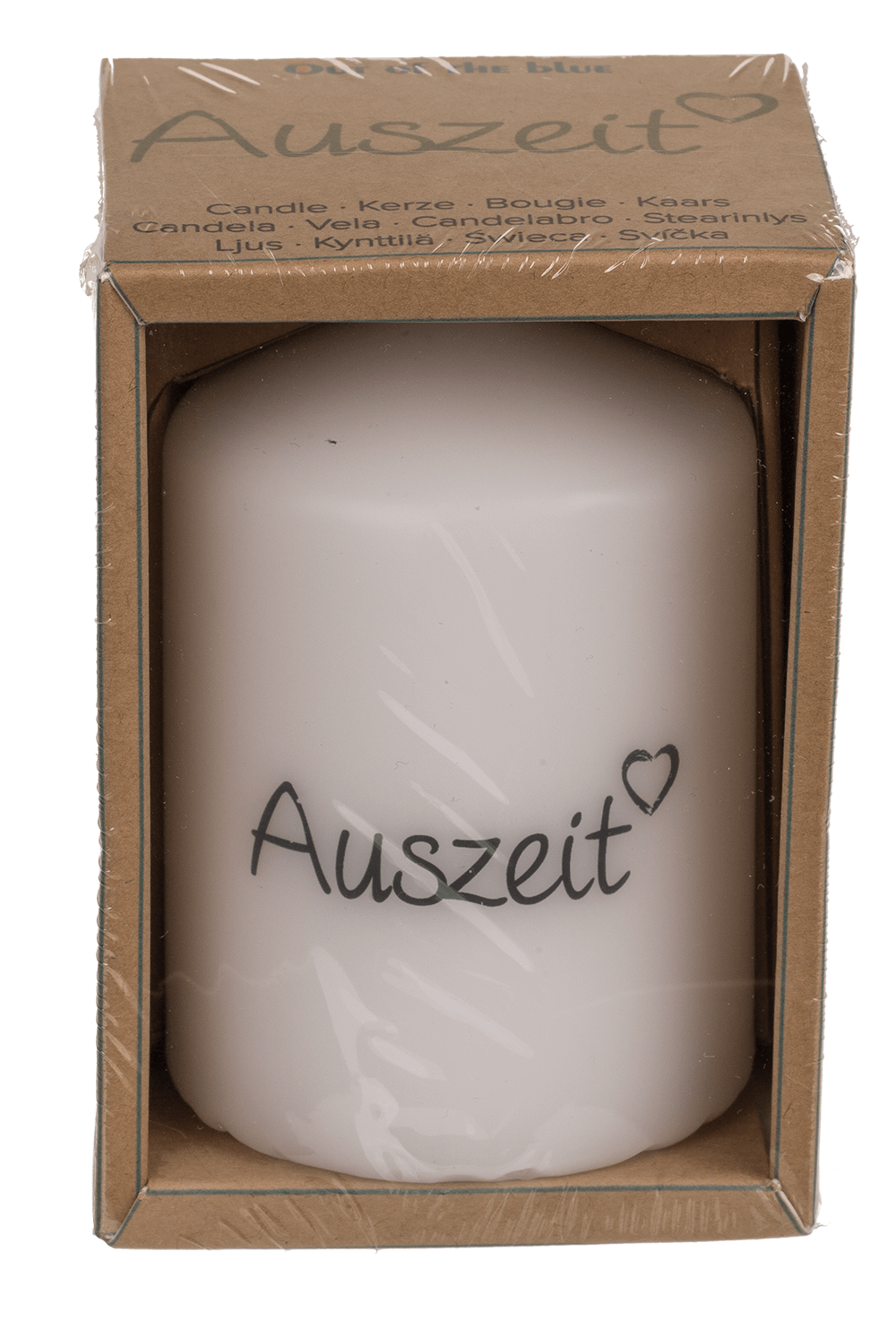 Pillar candle, Auszeit,