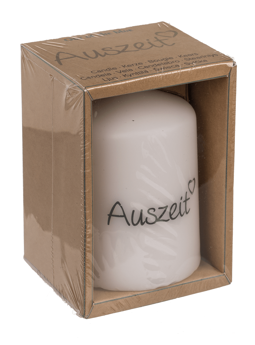 Pillar candle, Auszeit,