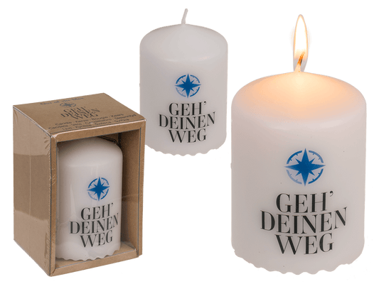 Pillar Candle, Geh Deinen Weg,