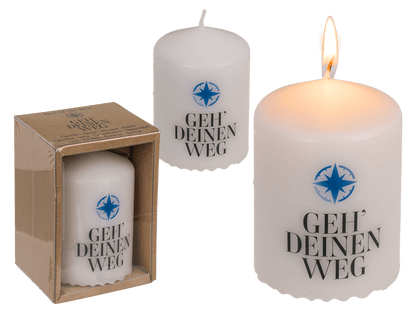 Pillar Candle, Geh Deinen Weg,