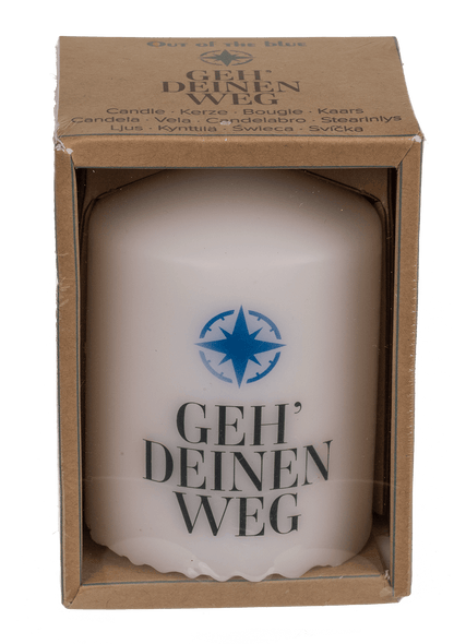 Pillar Candle, Geh Deinen Weg,