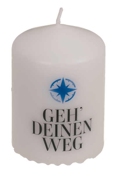 Pillar Candle, Geh Deinen Weg,