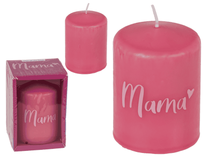 Pillar candle, Mama,