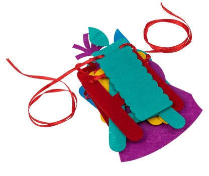 Felt garland, Happy Birthday,