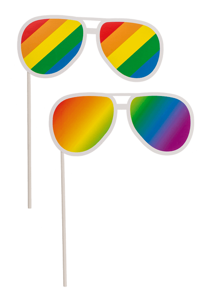 Party photo accessories on stick, Pride,