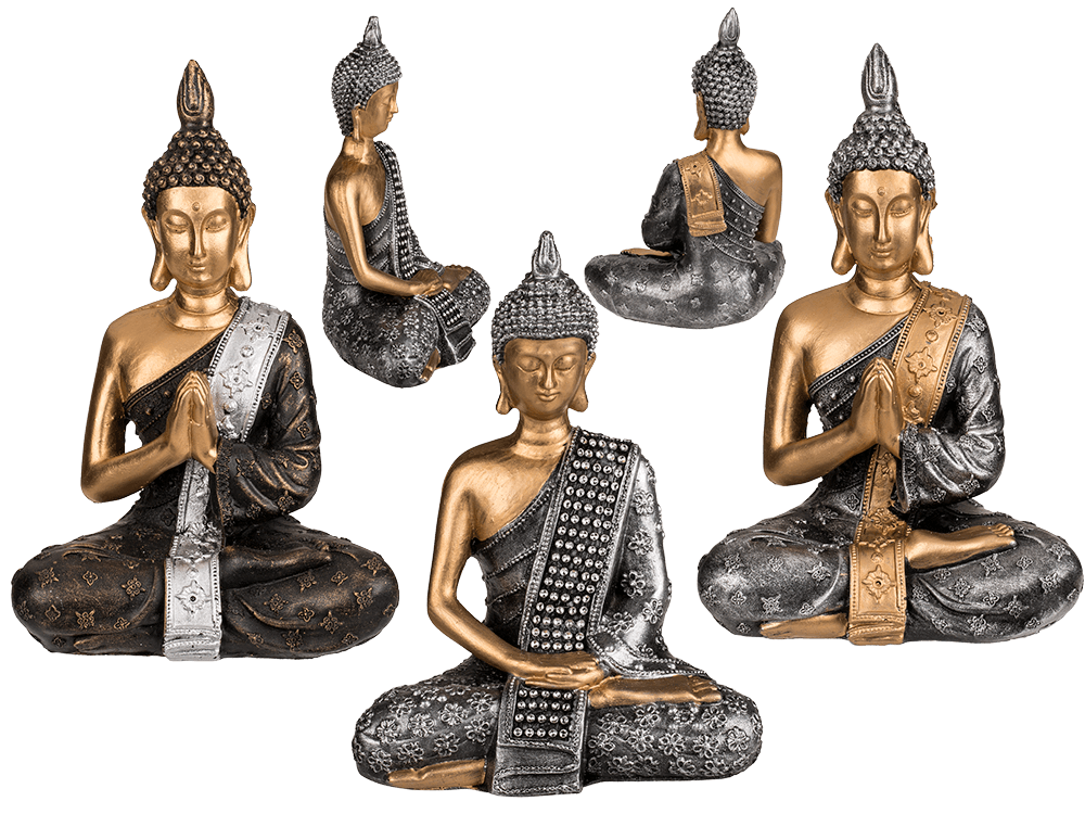 Polyresin decoration figurine, Buddha,