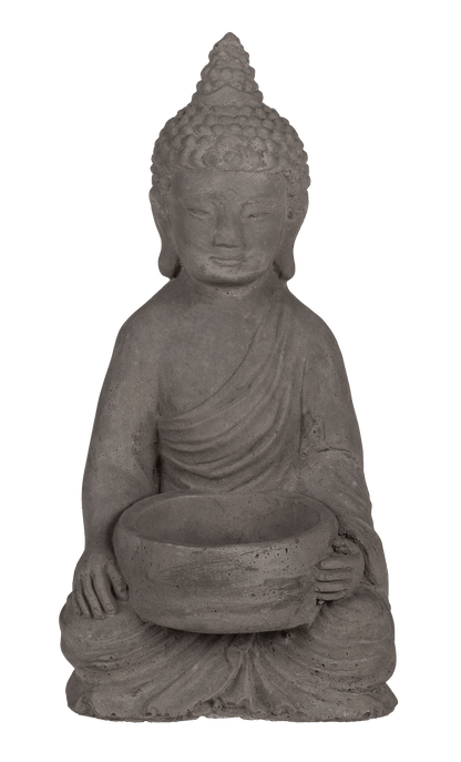 Tealight holder, Buddha,