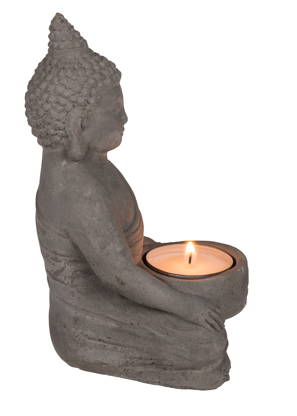 Tealight holder, Buddha,