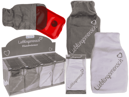 Cream coloured hand warmer, Lieblingsmensch,