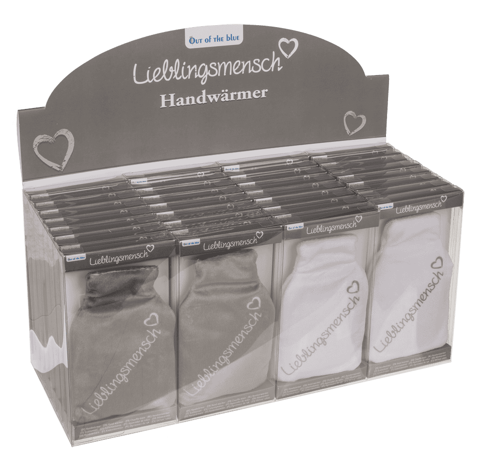 Cream coloured hand warmer, Lieblingsmensch,