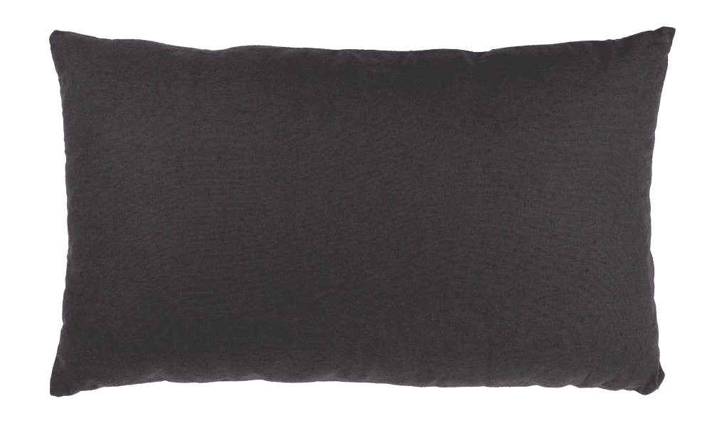 Grey coloured decoration cushion, Auszeit,