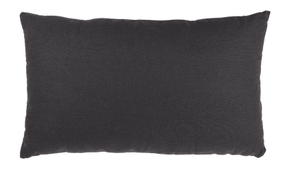 Grey coloured decoration cushion, Auszeit,