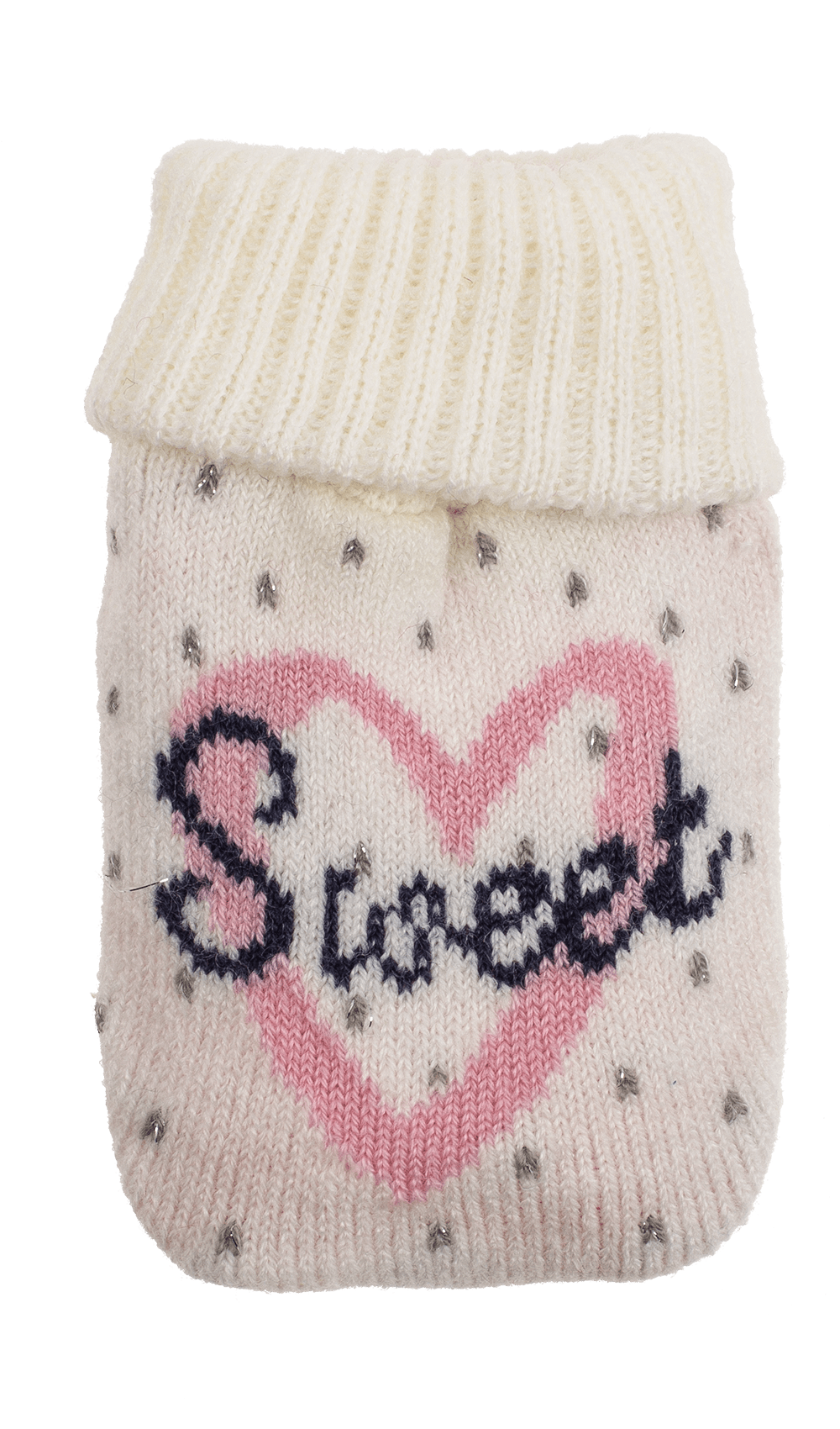 Hand warmer with textile cover, Sweet & Love,