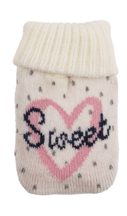 Hand warmer with textile cover, Sweet & Love,
