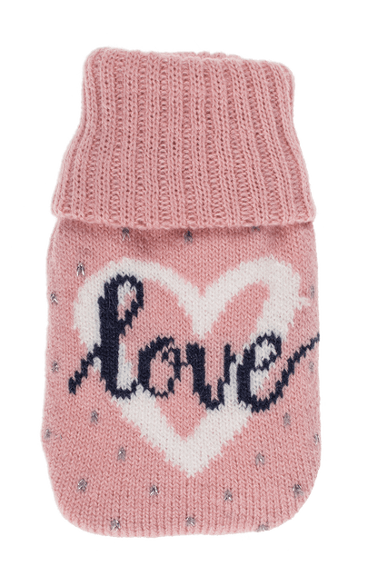 Hand warmer with textile cover, Sweet & Love,