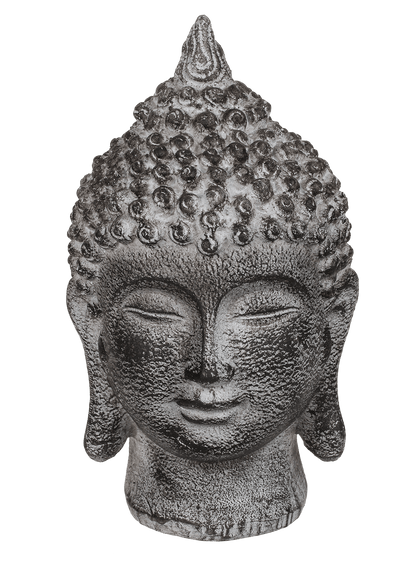 Polyresin decoration figurine, Buddha head,