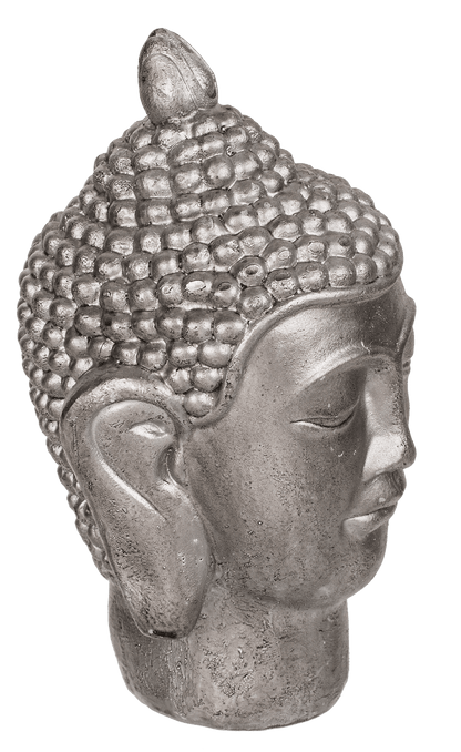 Polyresin decoration figurine, Buddha head,