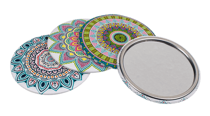 Pocket mirror, Mandala,