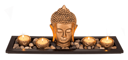 Black, rectangular wood plate,