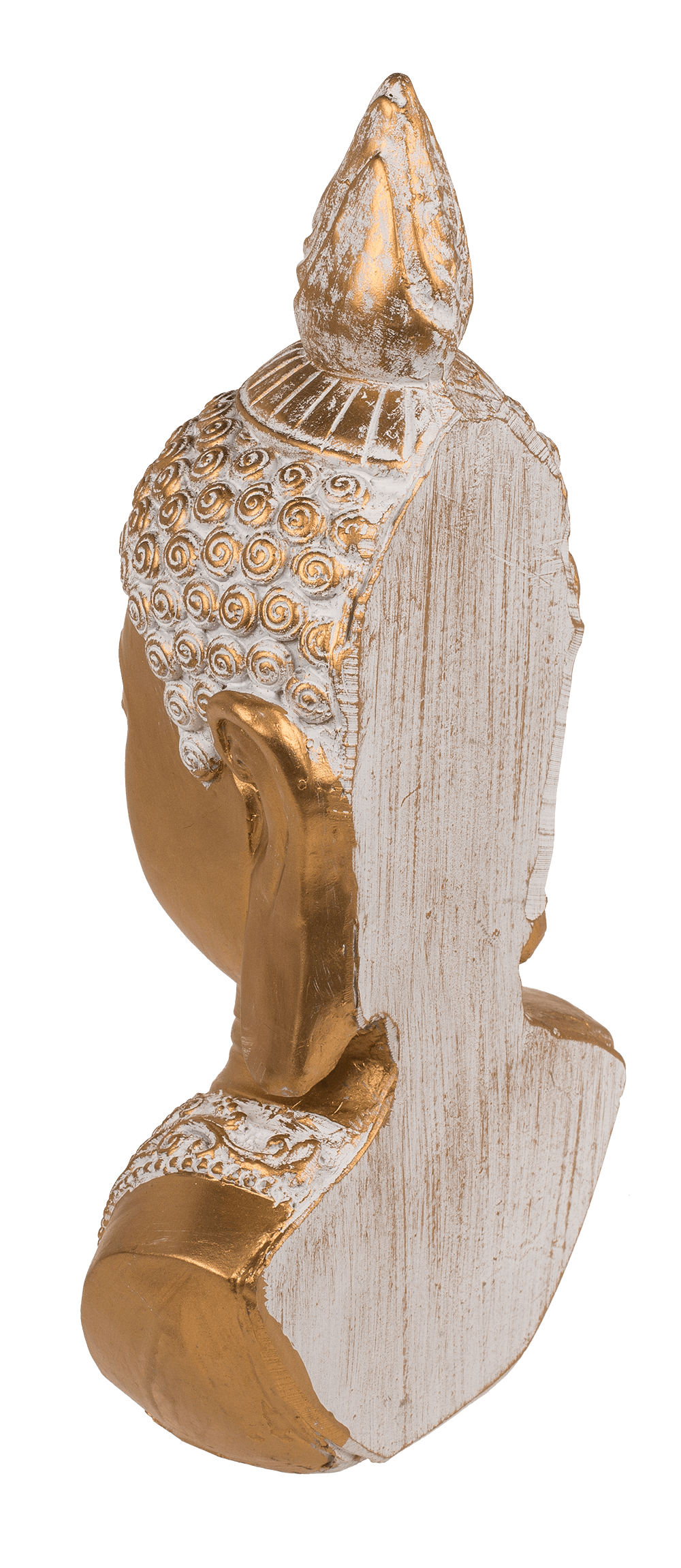 Decoration head, Buddha, ca. 14,5 x 8 x 27,5 cm,