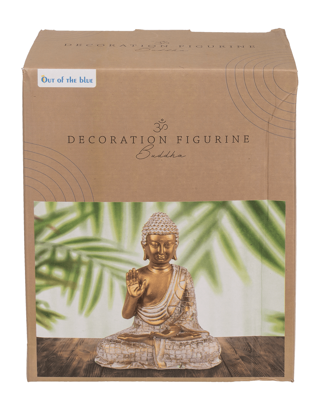 Decortion figurine, Buddha, ca. 16,5 x 10 x 21 cm,